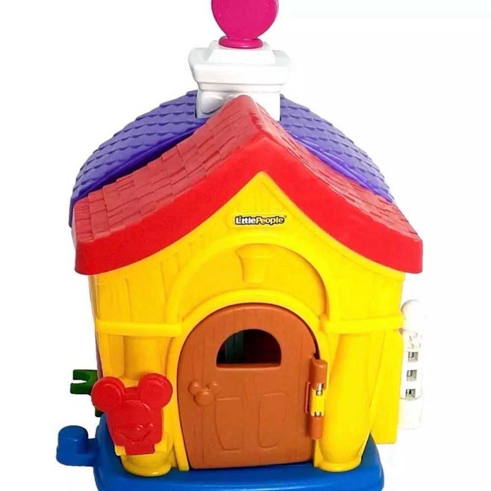 Fisher Price Little People Magic of Disney Mickey Mouse Minnie Fold Play House